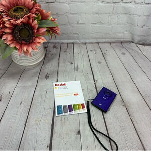 purple kodak mini HD video camera